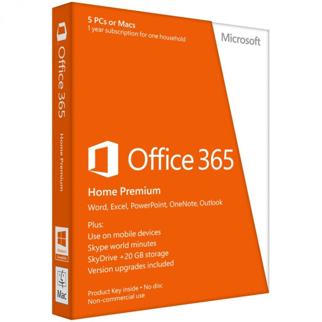 Microsoft Office 365 For Win&Mac Pro – 5PC/Mac/Mobile